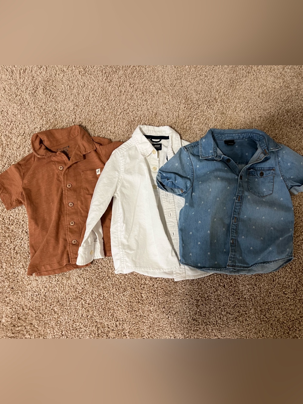 Boys 3T button up shirts